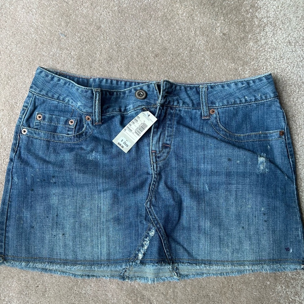 American Eagle Denim Mini Skirt
